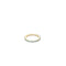 Blue Topaz Eternity Ring 14K Yellow Gold 1.7g