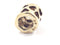 Pandora Gold Tunnel Of Love Charm 14K Yellow Gold 2.41g