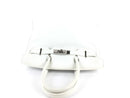 HERMÈS CLEMENCE BIRKIN 30 HANDBAG WHITE PHW