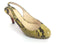 CHRISTIAN LOUBOUTIN PYTHON HORATIO 120 SLINGBACK PUMPS