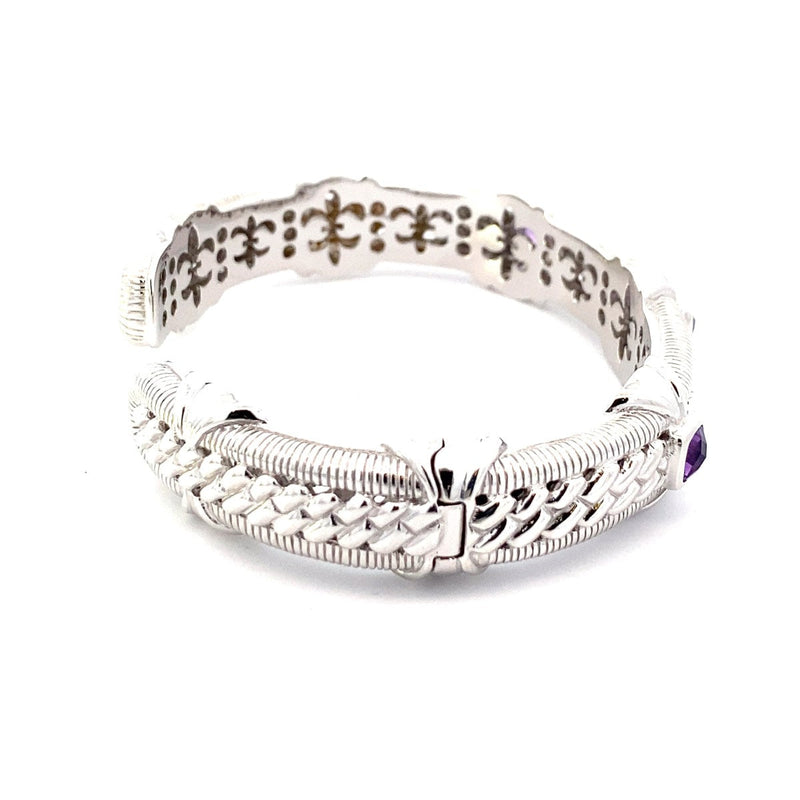 Judith Ripka Silver Bracelet 925 Silver 48.6g