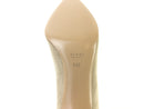 GUCCI BEIGE /SUEDE PUMPS WITH BAMBOO HEELS