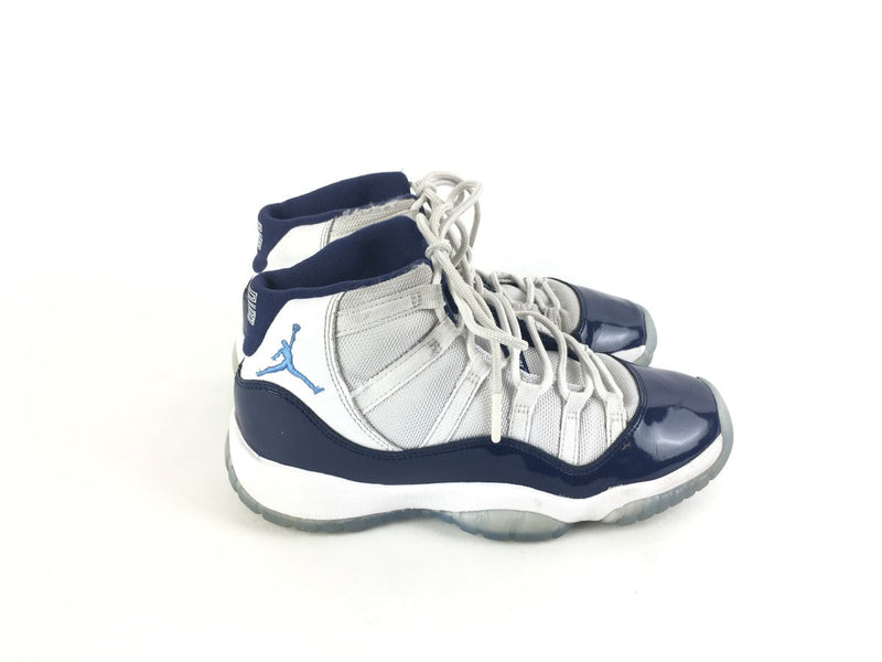 NIKE JORDAN 11 RETRO UNC WIN LIKE '82' SZ 4Y