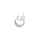 Gold Earrings 14K White Gold 6.5g