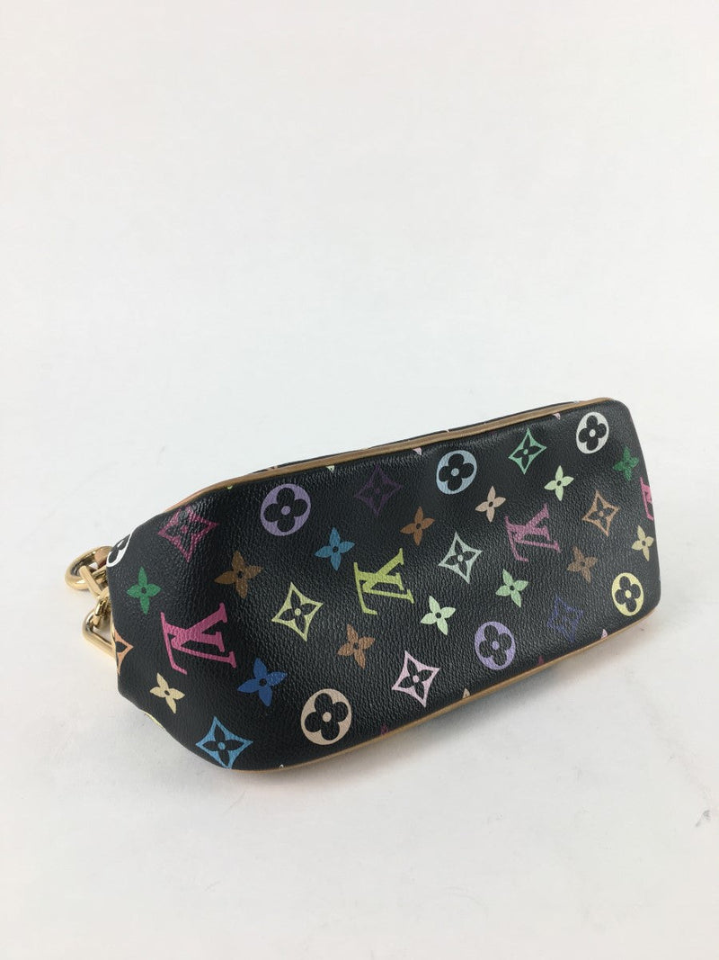 LOUIS VUITTON MONOGRAM MULTICOLOR MARILYN SHOULDER BAG BLACK