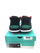 NIKE DUNK SB LOW PR REPTILE, BLACK GREEN, SIZE 10