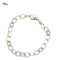 LINK BRACELET BY LAGOS FLUTED AND CAVIAR BEADED LINKS 14.97G SILV-925, NO BOX OR