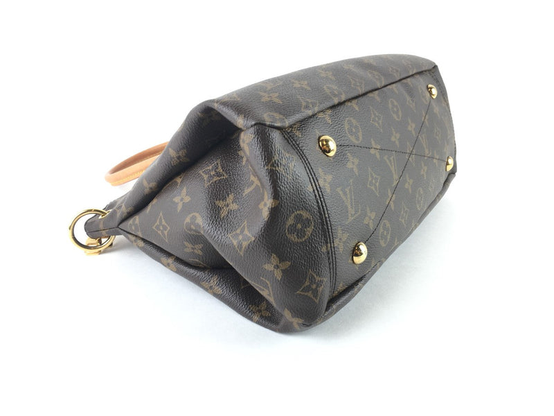 LOUIS VUITTON MONOGRAM CANVAS PALLAS BAG BROWN