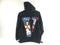 VLONE X POP SMOKE CITY "SHOOT FOR THE STARS AIM FOR THE MOON" HOODIE BLACK SIZE