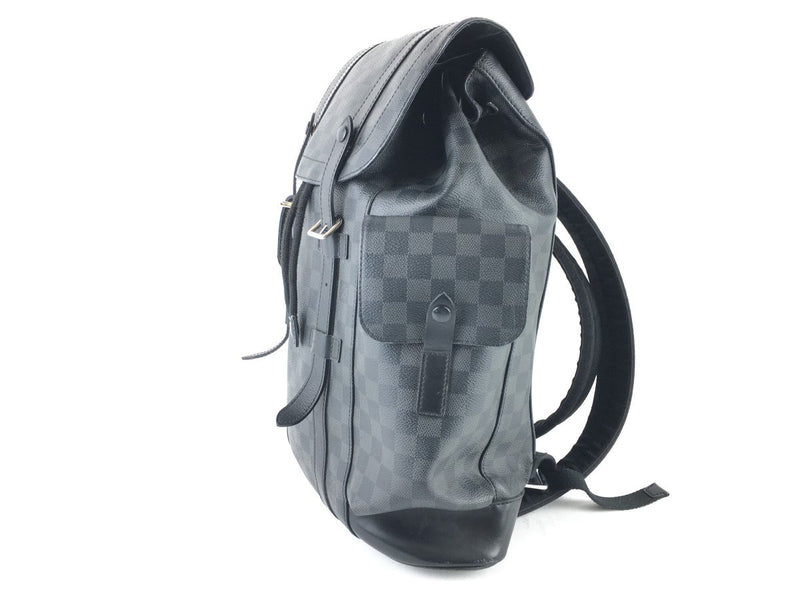 LOUIS VUITTON DAMIER GRAPHITE CHRISTOPHER BACKPACK PM