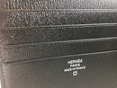 HERMÈS MATTE MISSISSIPPIENSIS ALLIGATOR MC2 COPERNIC WALLET BLACK