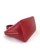 LOUIS VUITTON EPI ALMA MM HANDBAG RED