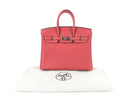 HERMÈS 25CM BIRKIN ROUGE PIVOINE