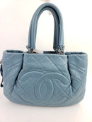 CHANEL SHOPPING BAG BLUE CAVIAR SHW