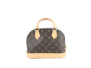 LOUIS VUITTON MONOGRAM ALMA BB SHOULDER BAG, CANVAS, FL4270, NO DUST BAG OR BOX