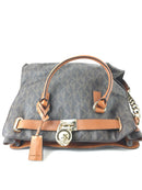 MICHAEL KORS BROWN MONOGRAM HAMILTON