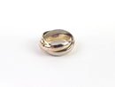 Cartier Tinity Wedding Band 18K Tri-color Gold 7.4g