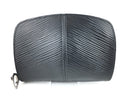 LOUIS VUITTON BLACK EPI DEMI LUNE COIN PURSE EPI Z PORTEFEUILLE