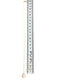 Diamond Full Moon Necklace 15 Diamonds .15 Carat T.W. 14K Yellow Gold 1.9g