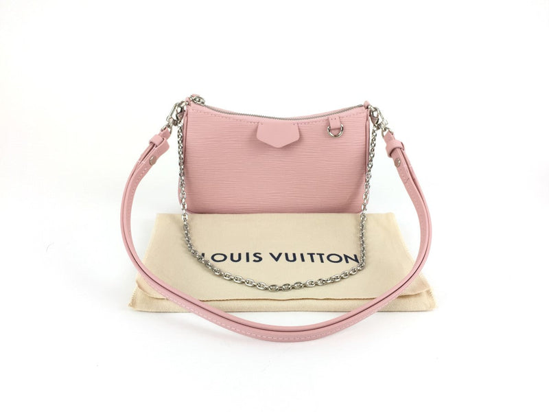 LOUIS VUITTON ROSE BALLERINE EASY POUCH ON STRAP