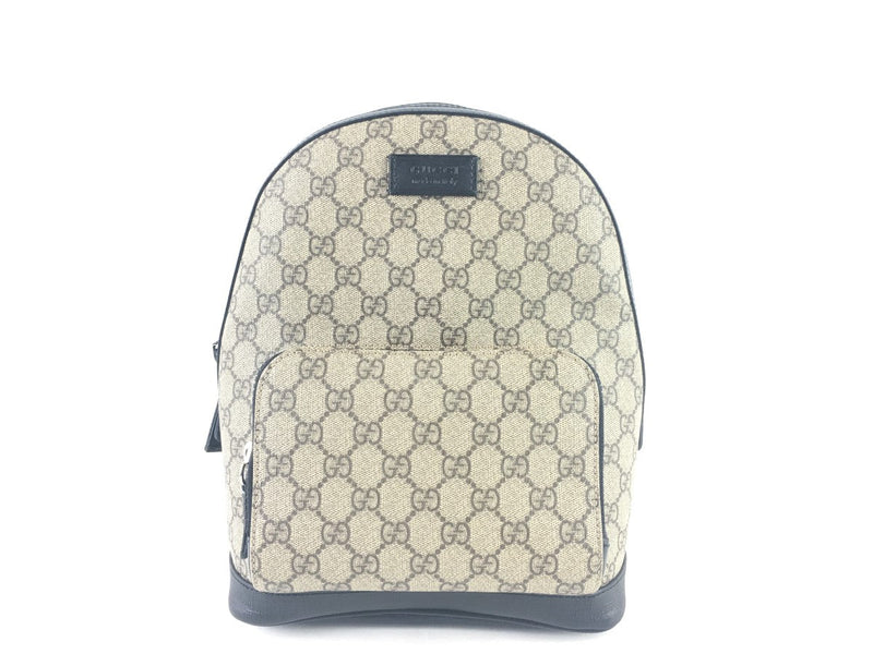 GUCCI GG SUPREME MONOGRAM SMALL EDEN DAY BACKPACK BLACK