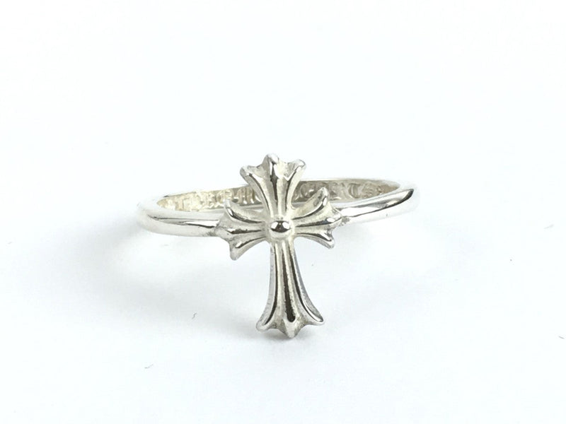 Chrome Hearts Lady's Silver Ring 925 Silver 1.75g