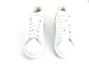 Alexander McQueen Men's Oversized Sneakers White/Gold SZ 44 (US 11) (LZX) 1525