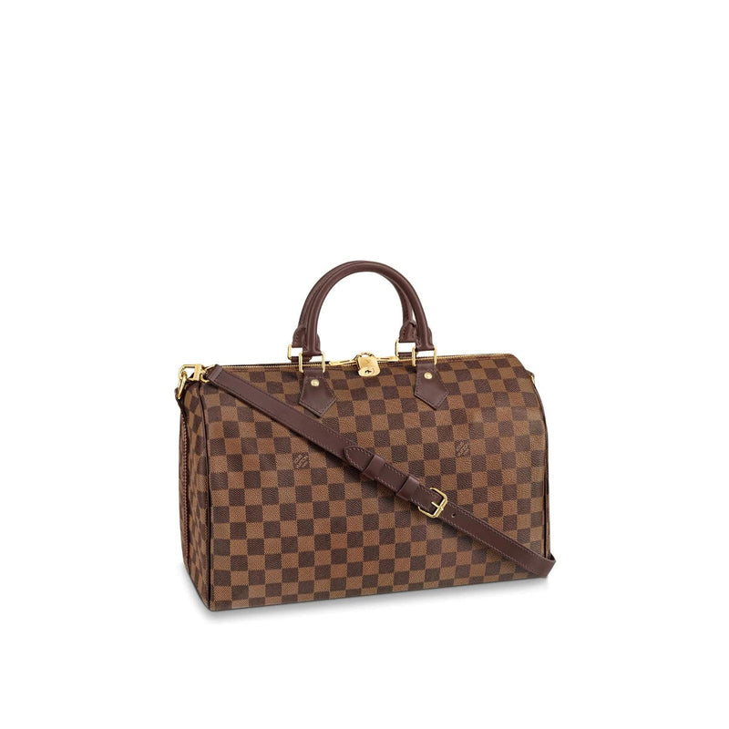 LOUIS VUITTON DAMIER EBENE SPEEDY BANDOULIERE 35 DAMIER SHOULDER BAG