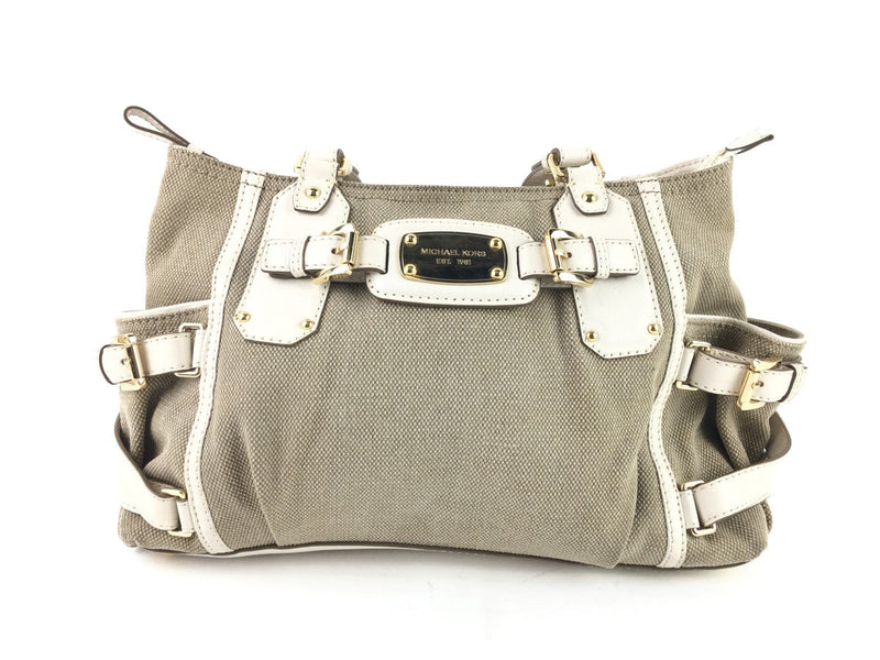 MICHAEL KORS GANSEVOORT SHOULDER BAG, TAUPE