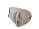 LOUIS VUITTON SPEEDY 25 HANDBAG MONOGRAM, BROWN - DARK, CANVAS