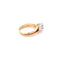 Lady's Diamond Fashion Ring 3 Diamonds .96 Carat T.W. 14K Yellow Gold 4.25g