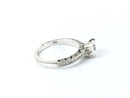 Tacori Diamond Engagement Ring 40 Diamonds .200 Carat T.W. 18K White Gold 3.94g