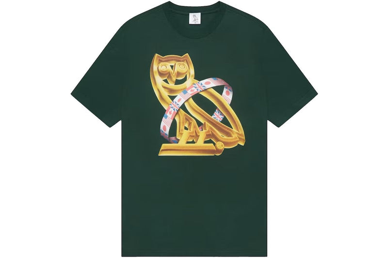 OCTOBER'S VERY OWN GMT OWL T-SHIRT GREEN SIZE 3XL