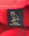 OVO PULLOVER HOODIE RED SIZE MEDIUM SS21