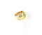 Peridot Diamond Ring 4 Diamonds .04 Carat T.W. 14K Yellow Gold