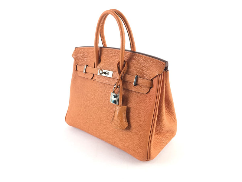 HERMÈS BIRKIN 25CM ORANGE TOGO