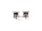 Diamond Earrings 100 Diamonds .30 Carat T.W. 14K White Gold 2.67g