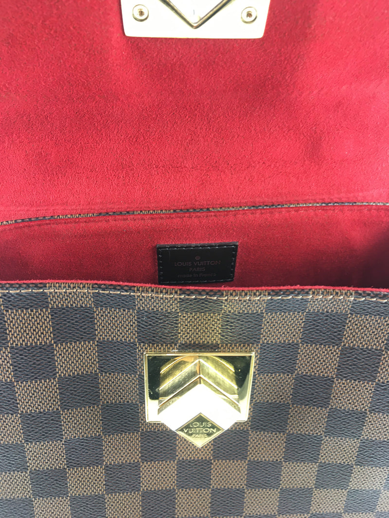 LOUIS VUITTON DAMIER EBENE BERGAMO PM (LOCR)