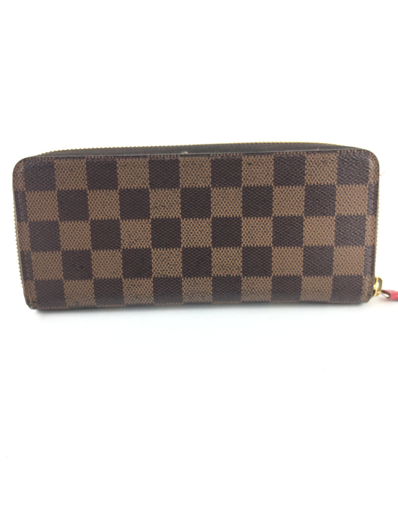 LOUIS VUITTON DAMIER EBENE CLEMENCE WALLET (LRZ)