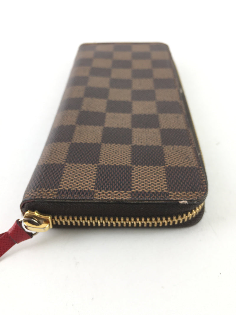 LOUIS VUITTON DAMIER EBENE CLEMENCE WALLET (LRZ)