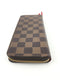 LOUIS VUITTON DAMIER EBENE CLEMENCE WALLET (LRZ)