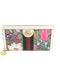 GUCCI 523154 GG SUPREME FLORA OPHIDIA ZIP AROUND WALLET (LRZ)