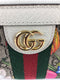 GUCCI 523154 GG SUPREME FLORA OPHIDIA ZIP AROUND WALLET (LRZ)