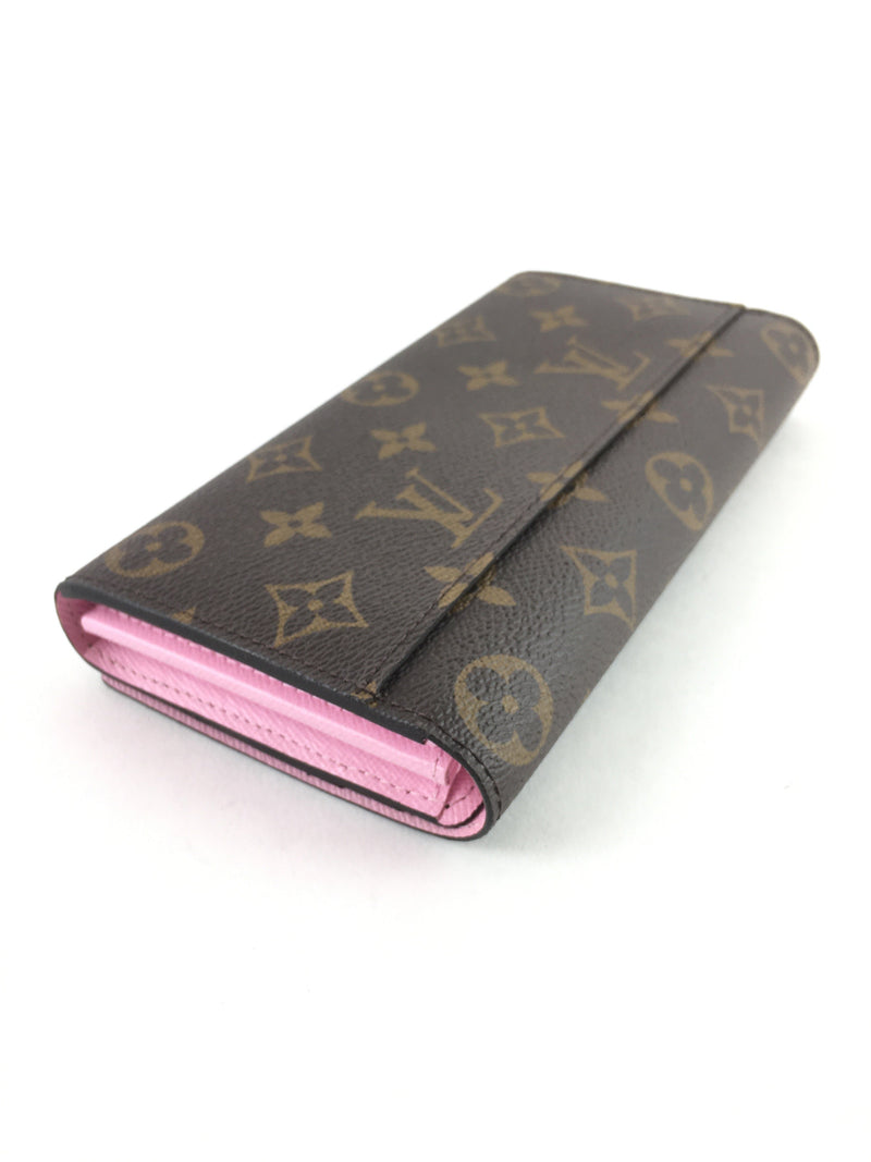 LOUIS VUITTON ROSE ILLUSTRE TRANSATLANTIC EDITION SARAH WALLET (RCR)