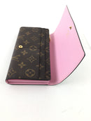 LOUIS VUITTON ROSE ILLUSTRE TRANSATLANTIC EDITION SARAH WALLET (RCR)