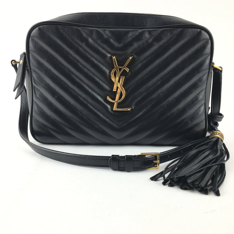 Yves Saint Laurent Model Matelasse Leather Camera Bag (RZX) 5128