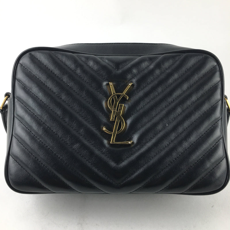 Yves Saint Laurent Model Matelasse Leather Camera Bag (RZX) 5128