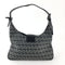 Fendi Grey/Black Zucca Canvas Shoulder Bag (LRZ) 2877