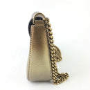 Gucci Model Gold Ombre Soho Chain Small Shoulder Bag (OZX) 4041