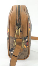 Disney Mini Vintage Gucci Supreme Monogram Mickey Mouse Shoulder Bag (ORZ) 3299